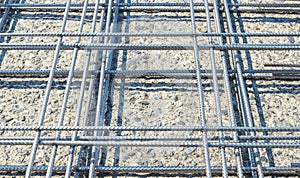 Reinforcing steel mesh