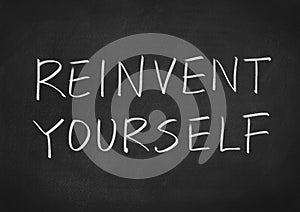 Reinvent yourself photo