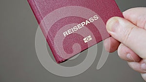 Reisepass is German for passport