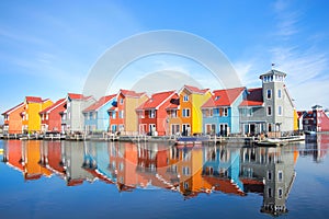 Reitdiep marina village, Groningen