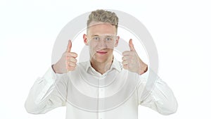 Rejcting Gesture by Young Businessman photo