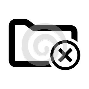 Reject folder icon design