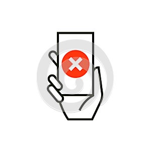 Rejection icon