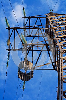 Rejector on the electric tower