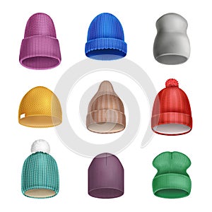 Relaistic Beanie Hat Icon Set