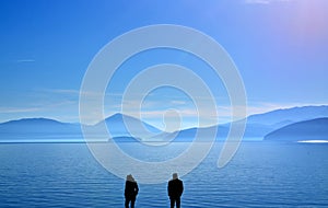 Relationship difficulties,lake prespa, macedonia