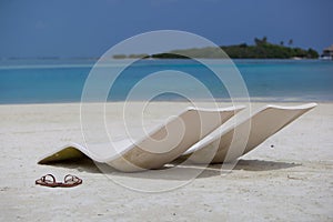 Relax on beach photo