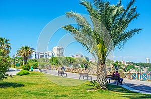 Relax in Duden Park, Antalya, Turkey