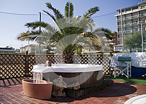 Relax in jacuzzi