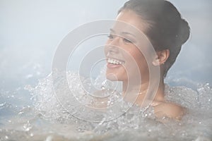 Relax in jacuzzi