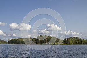 Relax at the small Norwegian forest lake