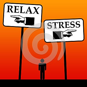 Relax and stress