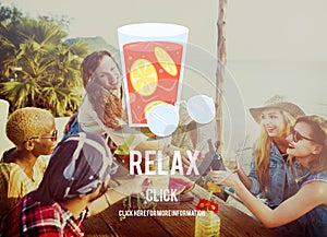 Relax Summer Rest Relaxation Chill Concept