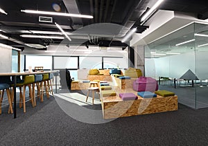 Relaxation area in Modern Office