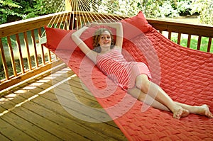 Relaxation on hammock