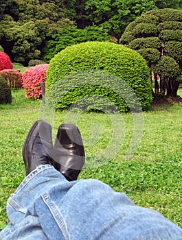 Relaxation in Japanese Gardens