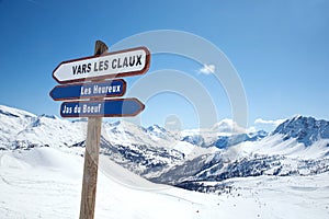 Relaxation in Les Arcs. France photo