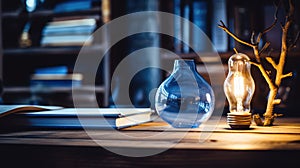 relaxation light bulb blue