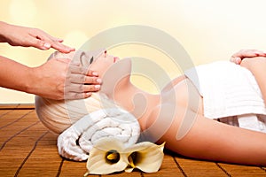 Relaxation pampering massage spa