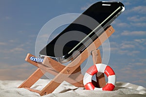 Relaxed cellular phone