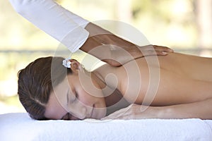 Relaxing massage