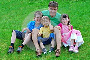 Relaxing in the meadow