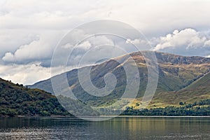 Relaxing picnic area at Loch Linnhe - west coast Scotland