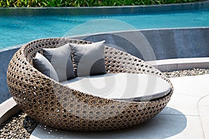 Relaxing Rattan Sofa