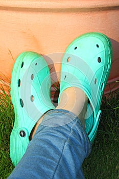 Relaxing shoes crocs croc