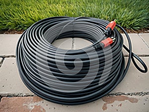 Reliable Extension Cords for Flexible Power and Outdoor Use.AI Generated