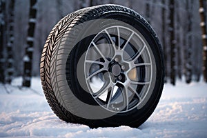 Reliable New car winter tire. Generate Ai