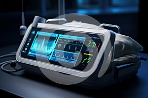 Reliable Patient connected monitoring device care. Generate Ai