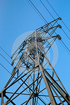 Reliance power transmission tower 110kV photo