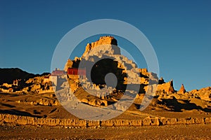 Relics of an Ancient Castle,Tibet photo