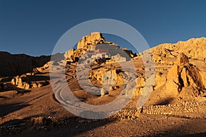 Relics of an Ancient Tibet Castle