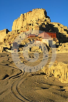 Relics of an Ancient Tibetan Castle