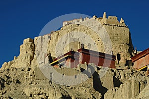 Relics of an Ancient Tibetan Castle photo