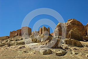 Relics of an Ancient Tibetan Castle photo