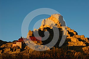 Relics of an Ancient Tibetan Castle