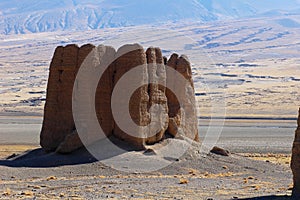 Relics and mountains in Tibet photo