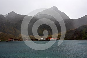 Grytviken whaling station in South Georgia