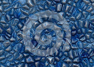 Relief crystal backgrounds