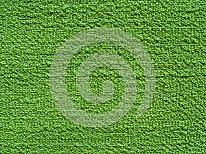 Relief green fabric texture (canvas)