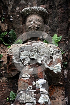 Relief of Hindu Temples at My Son, Vietnam