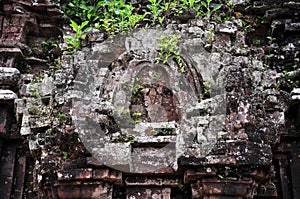 Relief of Hindu Temples at My Son, Vietnam