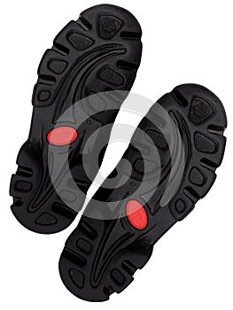 Relief on a sole of sports footwear