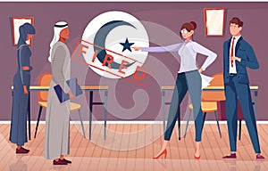 Religion Discrimination Illustration