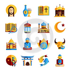 Religion Icon Set