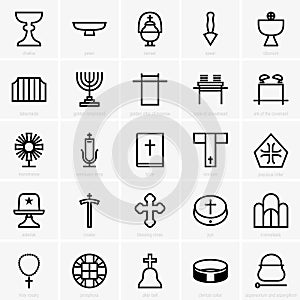 Religion icons