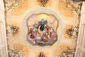 Religion roof mural